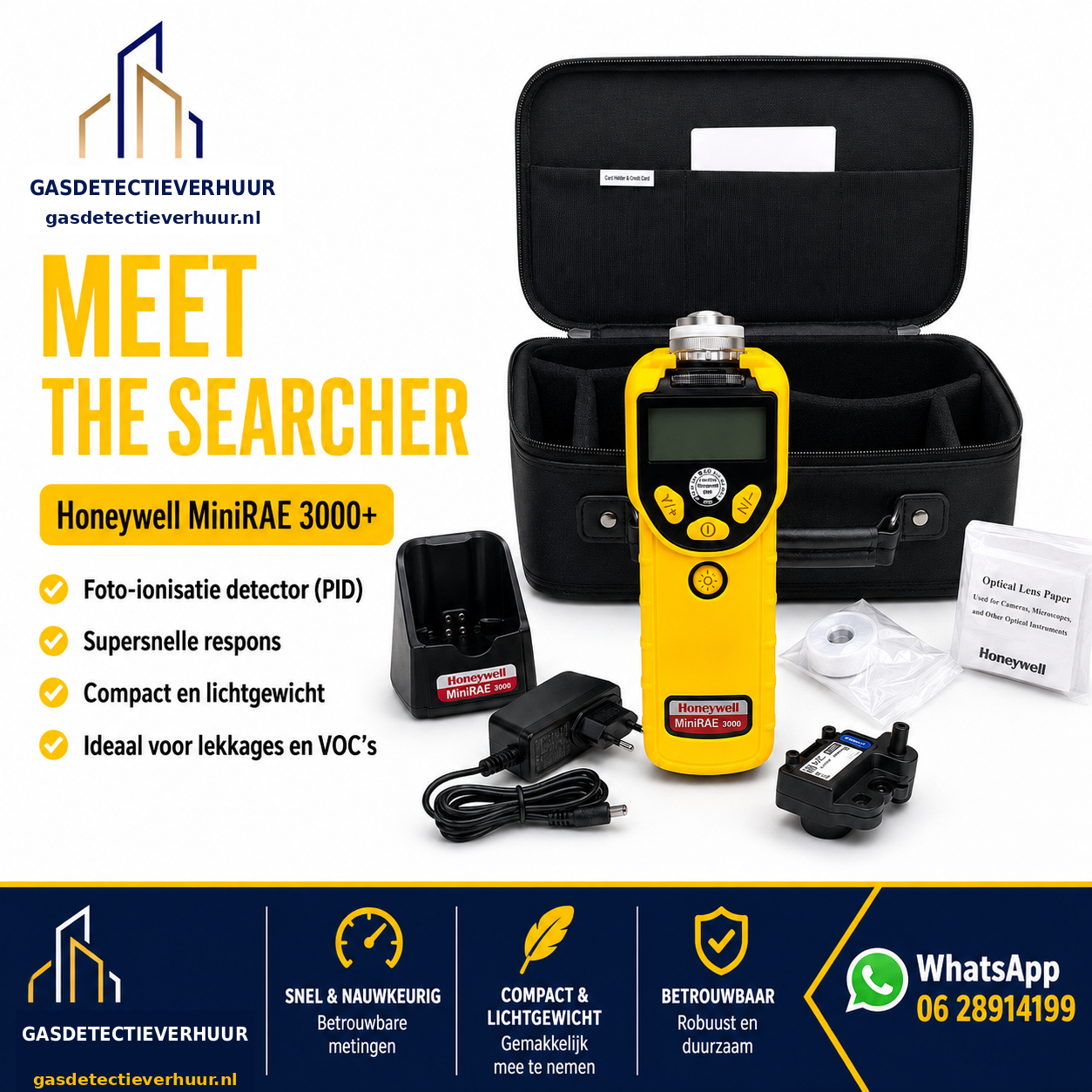 gasdetectieverhuur_perfect_7 Honeywell MiniRAE 3000+ (Meet The Searcher) - Image 1